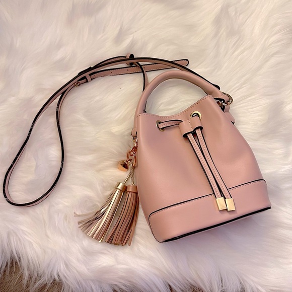 3 Way Blush Pink Mini Bag - Picture 2 of 8